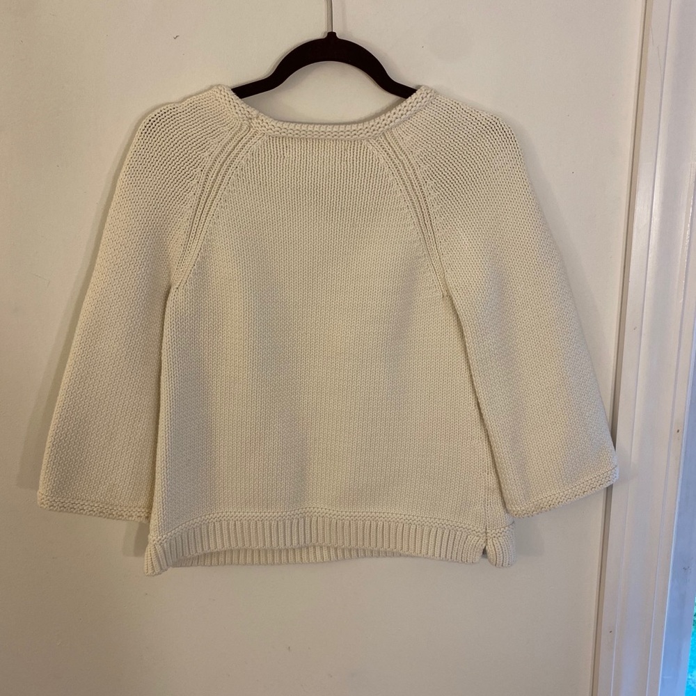 LOFT Cream Sweater - Picture 4 of 5